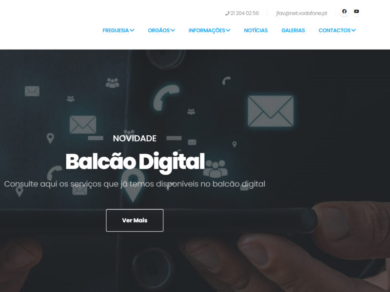 Sites Junta de Freguesia Destaques